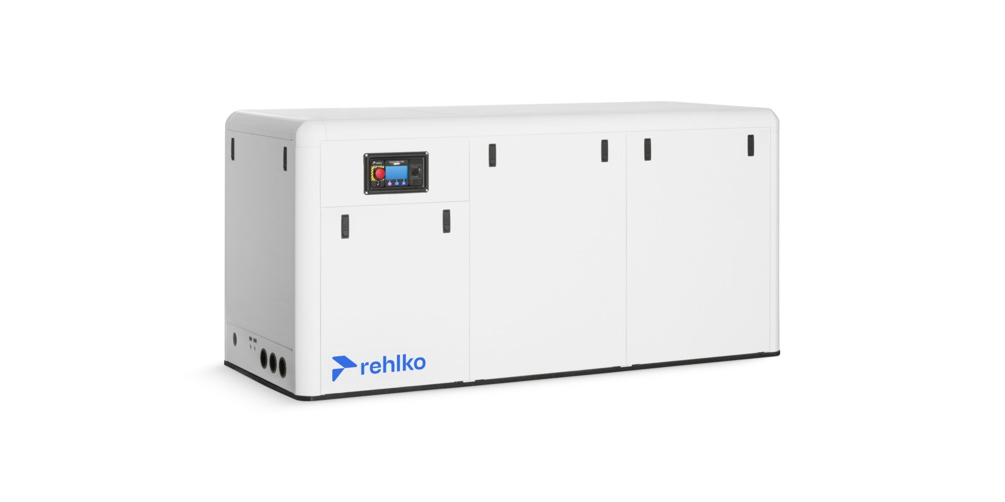Gerador Marítimo a Diesel Rehlko 125kW 60Hz com Motor John Deere